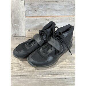 Nike Air Force Max Black /Black-Anthra Basketball Shoes AR0974-003 Mens Size 8.5